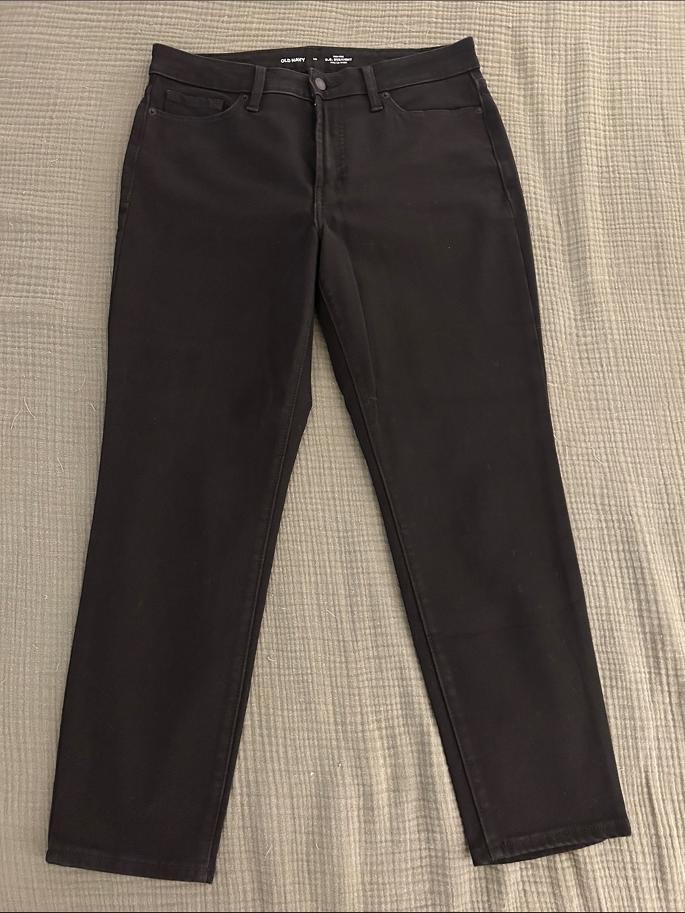 NWOT Women’s Black Straight Jeans - Classic Stretch Fit